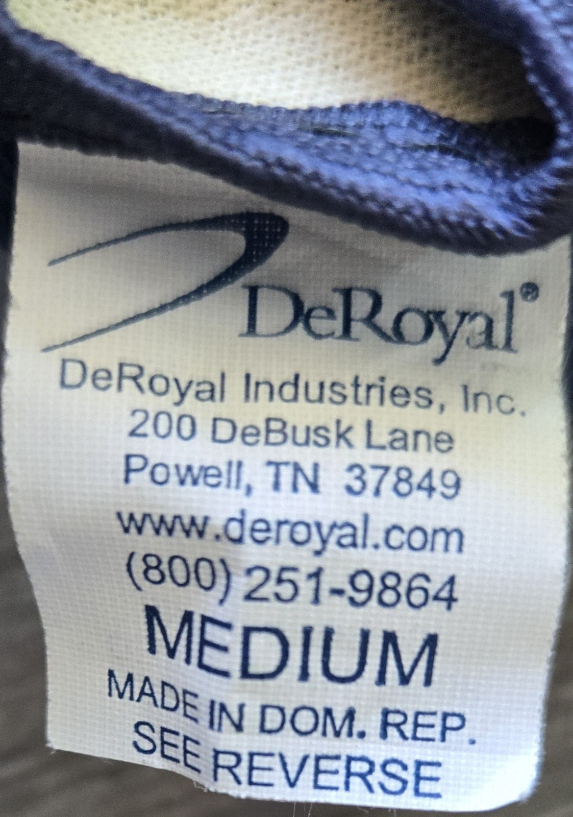 DeRoyal Posterior Night Splint – Plantar Fasciitis & Achilles Support – Medium