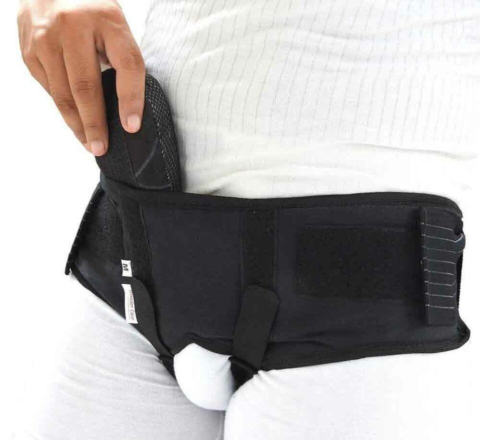 Inguinal Hernia gray Truss Belt for Hernia Brace Groin Hernia Support belt