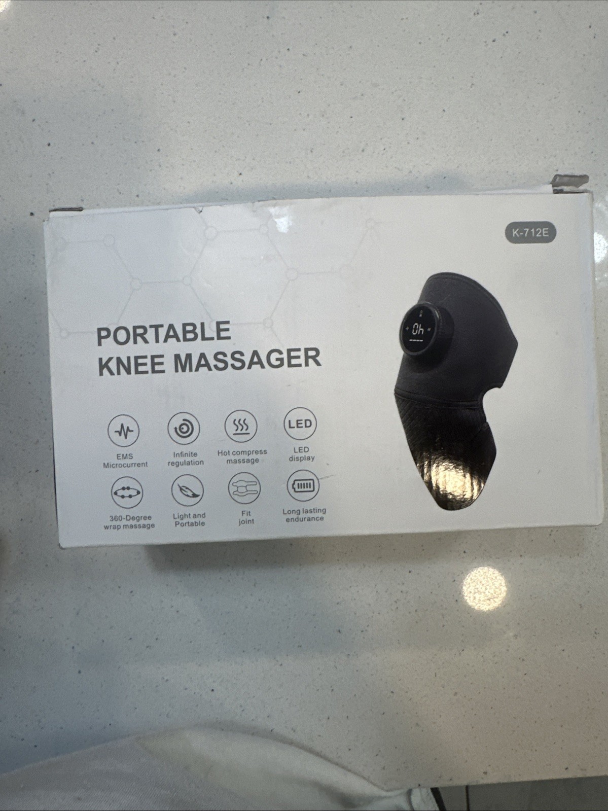 8 Modes & 20 Intensities Cordless Knee Massager with Heat [2025 Upgraded] FSA…