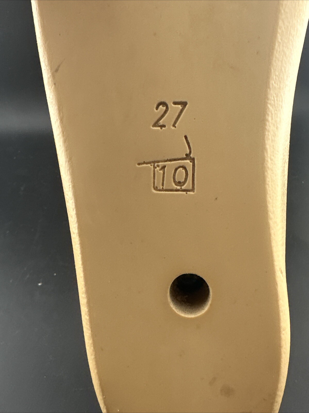 Ohio Willow Wood, Single Axis Prosthetic Foot. Right, Size 27.