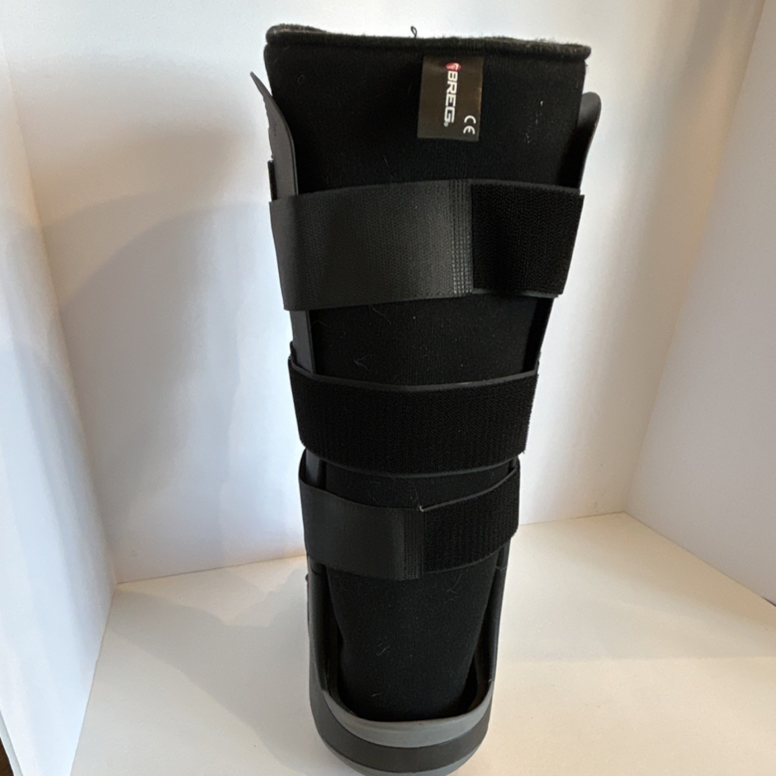 Breg Shockpod Adjustable Orthopedic Walking Boot Black Gray CE Certified