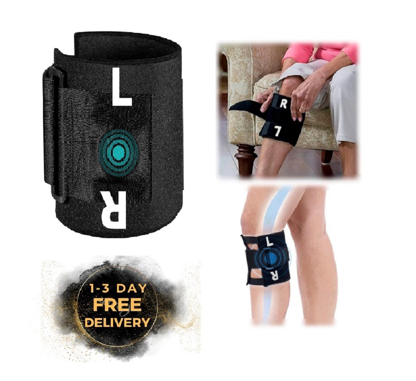 Active Sciatica Pain Relief Brace, Beactive Knee Brace For Sciatica