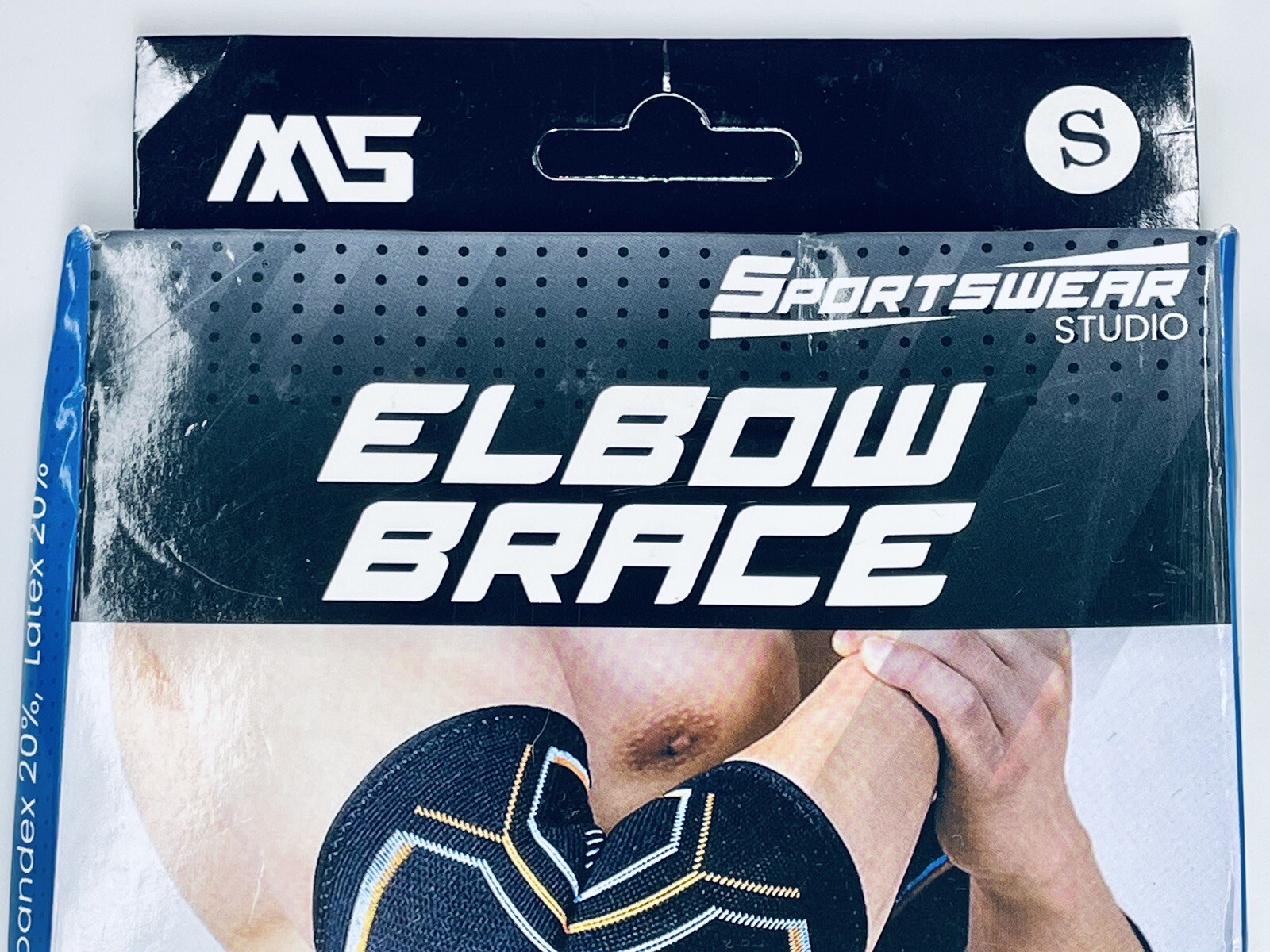 🆕 Sportswear Studio Pain Relief Elbow Brace Compression Sleeve 1 PAIR – Small