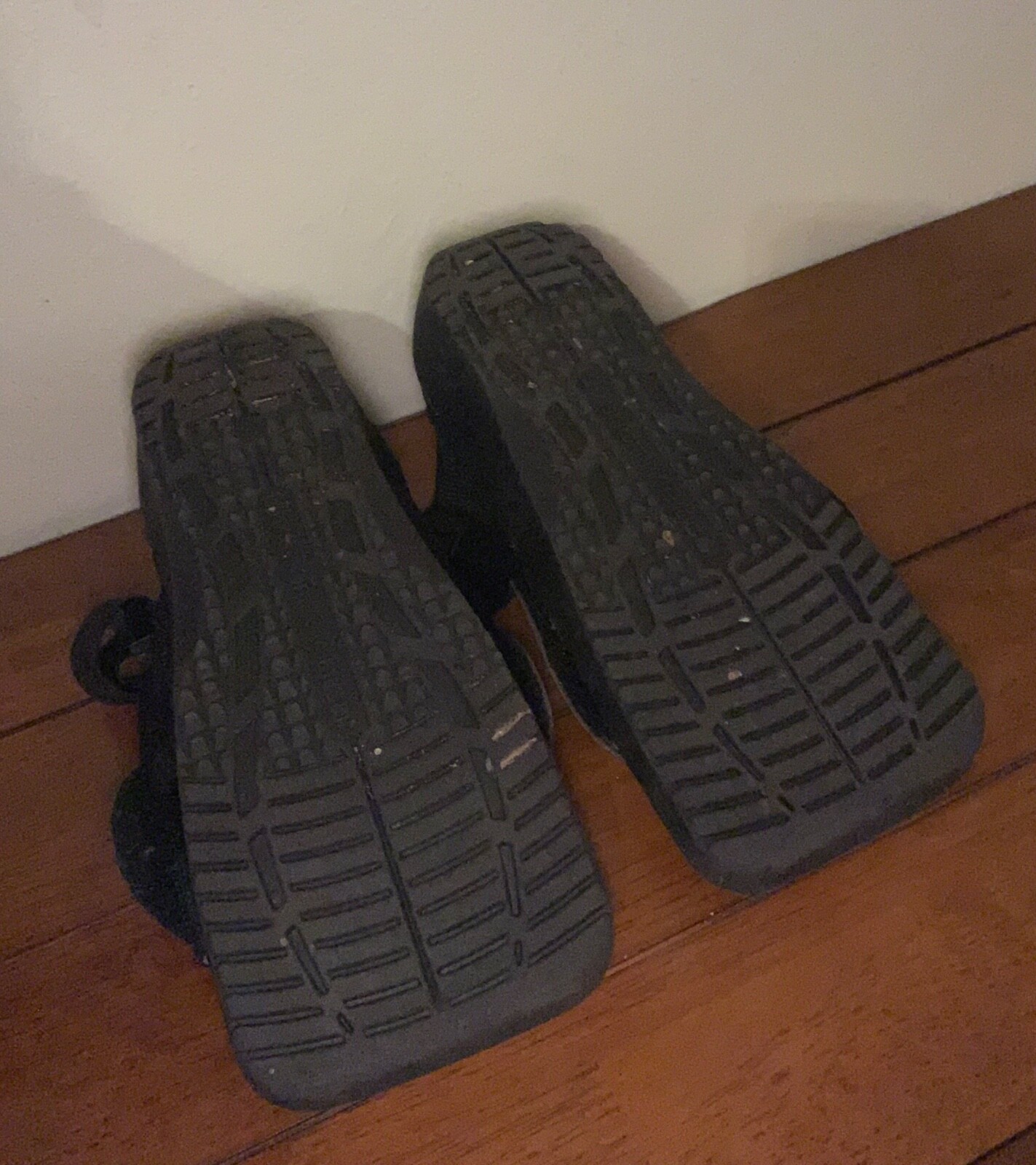 Pair of Ovation Medical Surgical Shoes Post-Op Square Toed Sandals