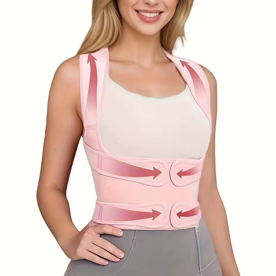Back Brace Posture Corrector Women Men Shoulder Straightener Adjustable Support