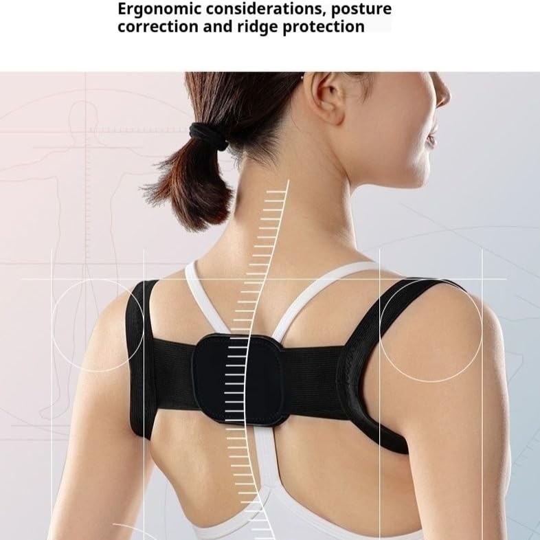 Posture Corrector Back Support – Adjustable Belt for Sitting & Standing