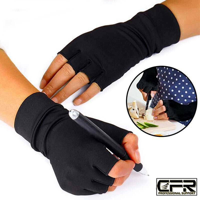 Copper Compression Arthritis Gloves Wrist Brace for Carpal Tunnel Support Wraps
