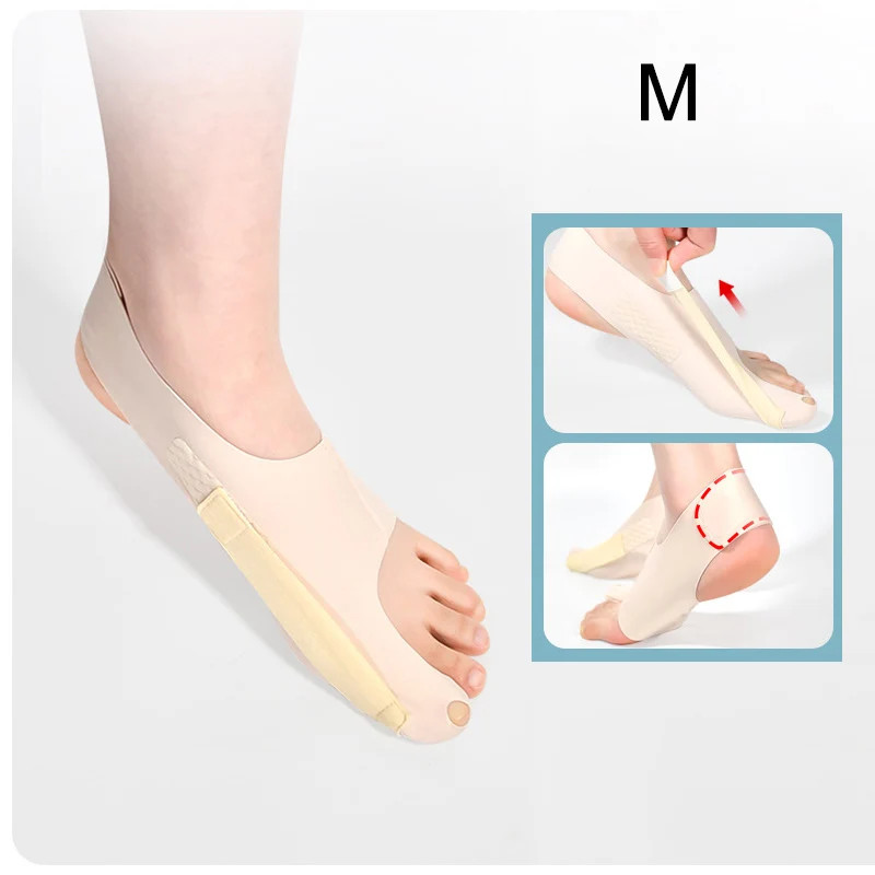 Adjustable Bunion Corrector Sock Toe Separator Pain Relief Foot Tool 1 Pc