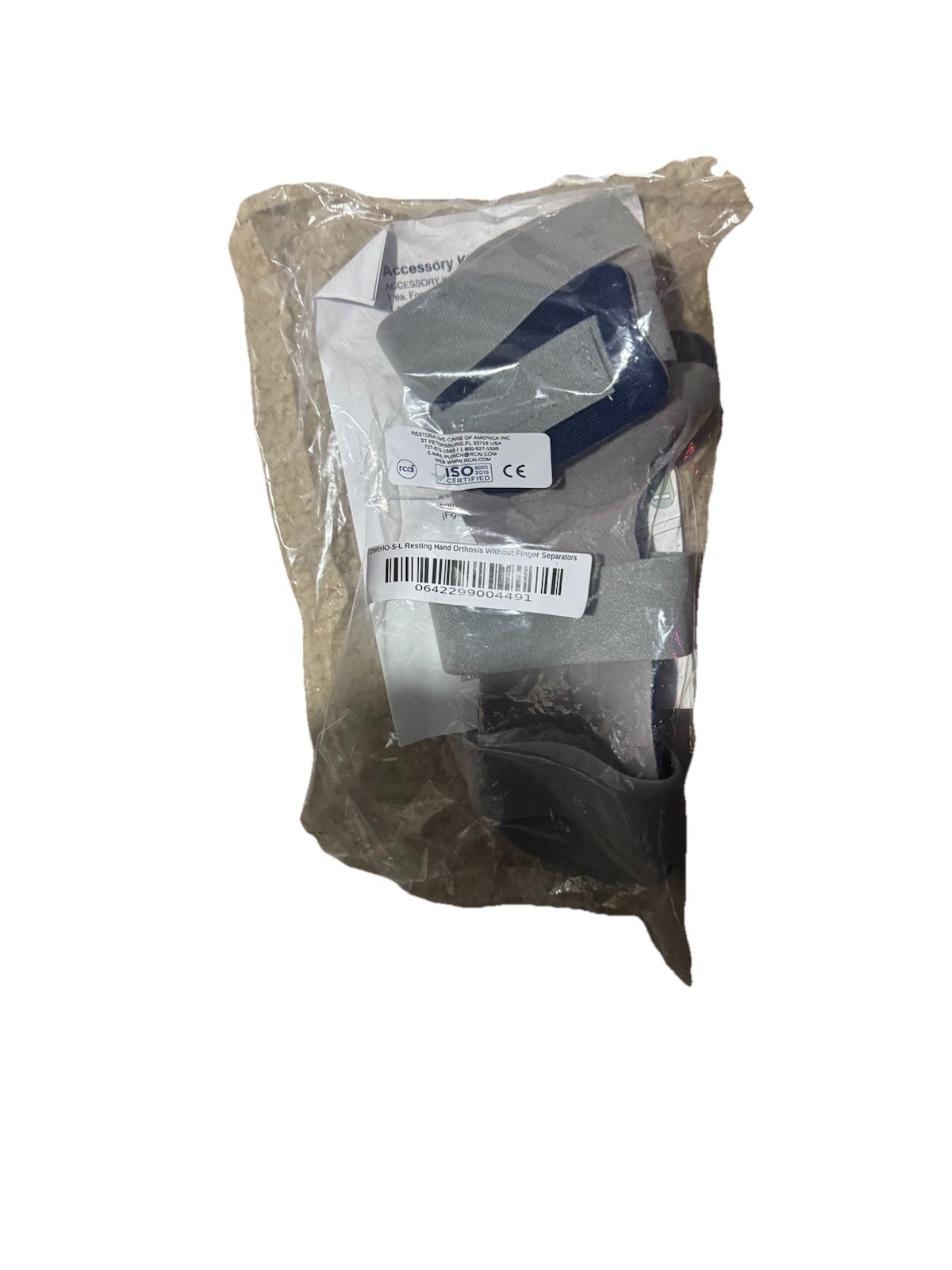 Resting Hand Orthosis 29RHO-S-L Small Left (Without Finger Separators)