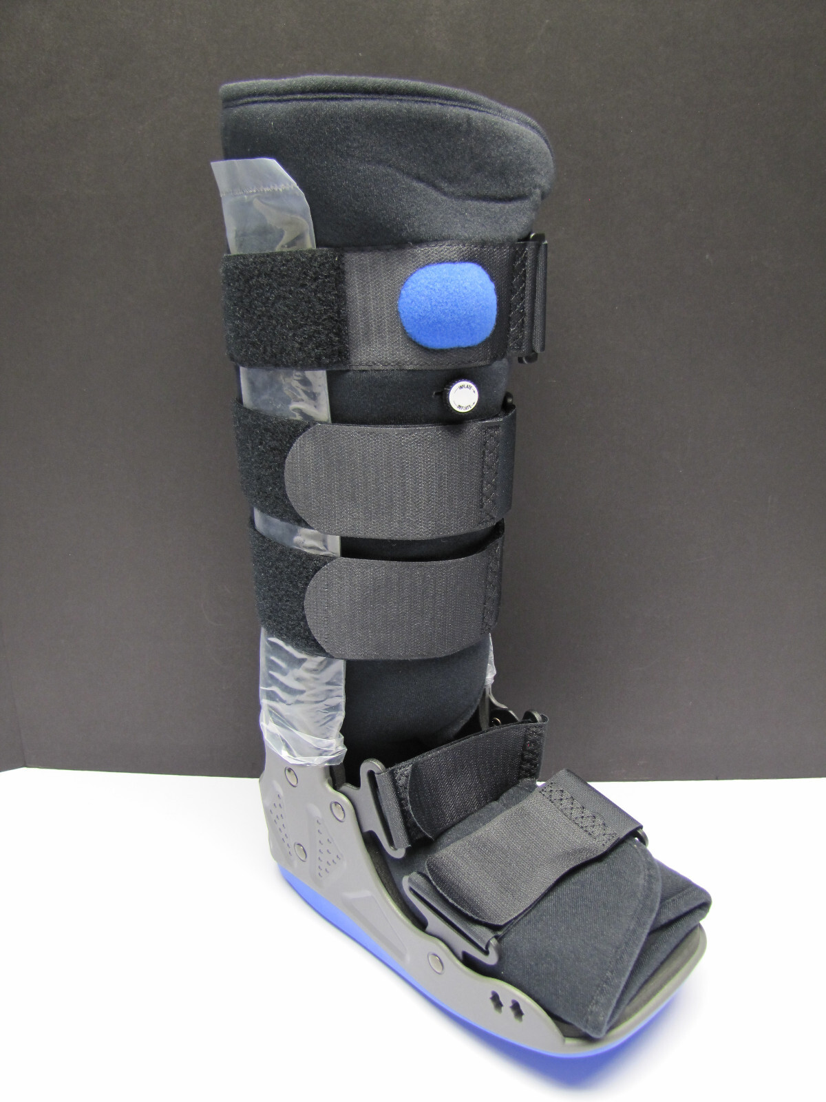 Bauerfeind OrthoPrax Pneumatic Air CAM Walker Boot L or R Tall Small Blue