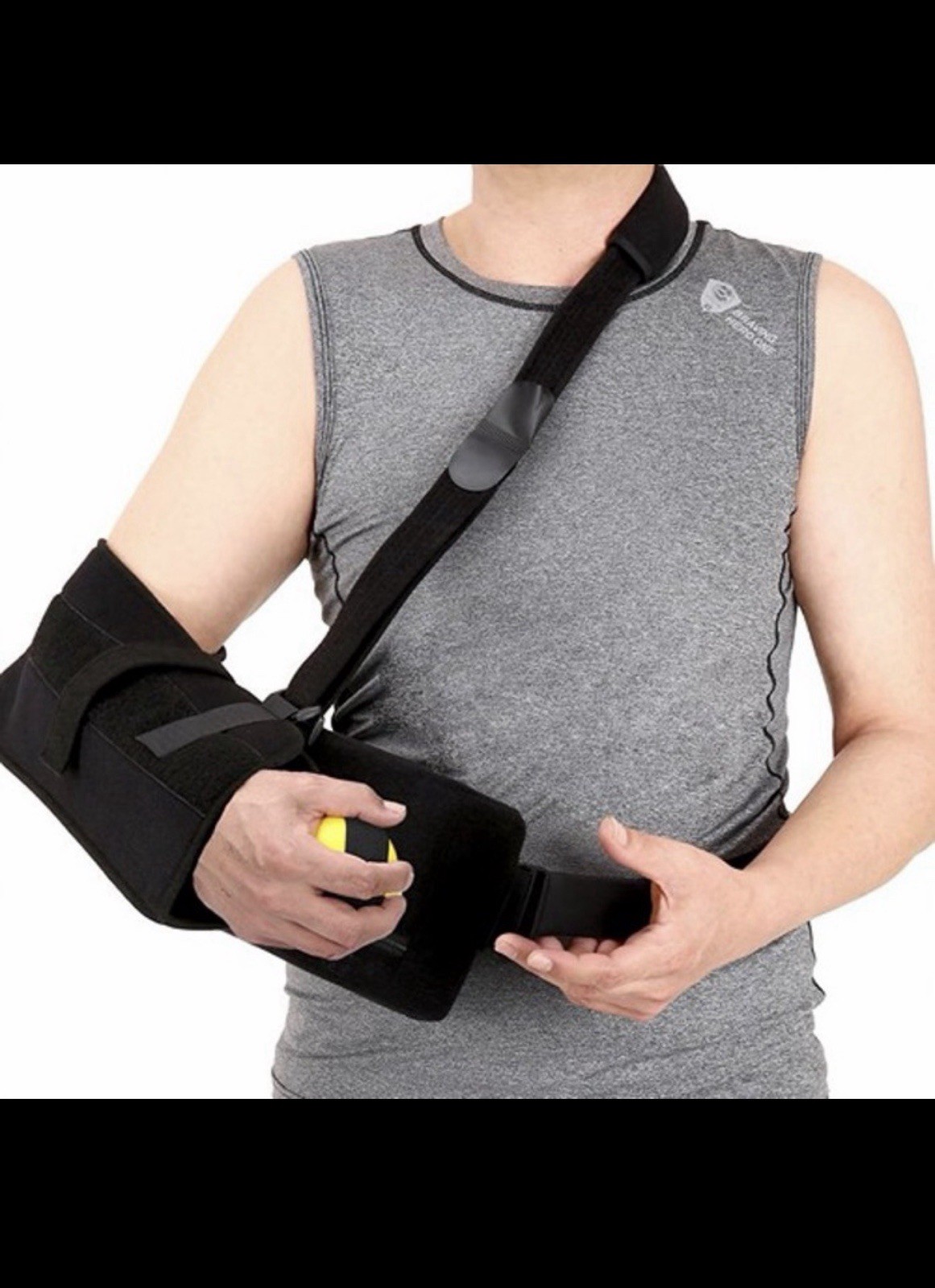 Shoulder Abduction Brace / Sling With Pillow and Abductor Ball -Adjustable Fit