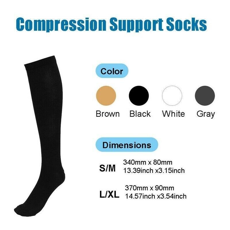 Compression Socks Hose Good Leg Support Stockings Leg Support Orthopedic Sport