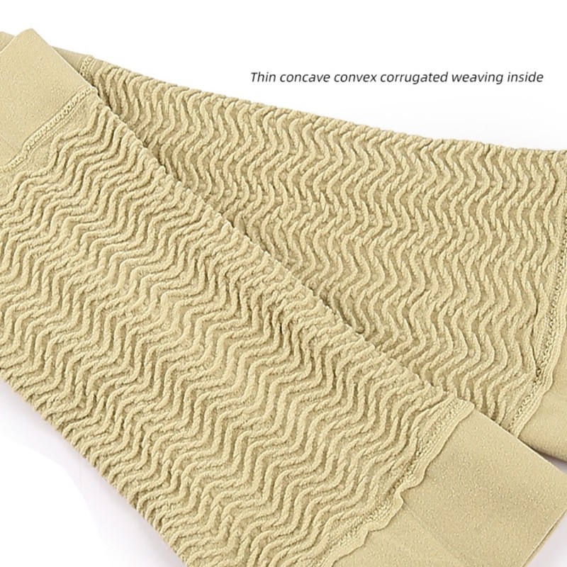 1 Pair Unisex Calf Support Sleeves Compressions Nylon Fabric Texture for Travel