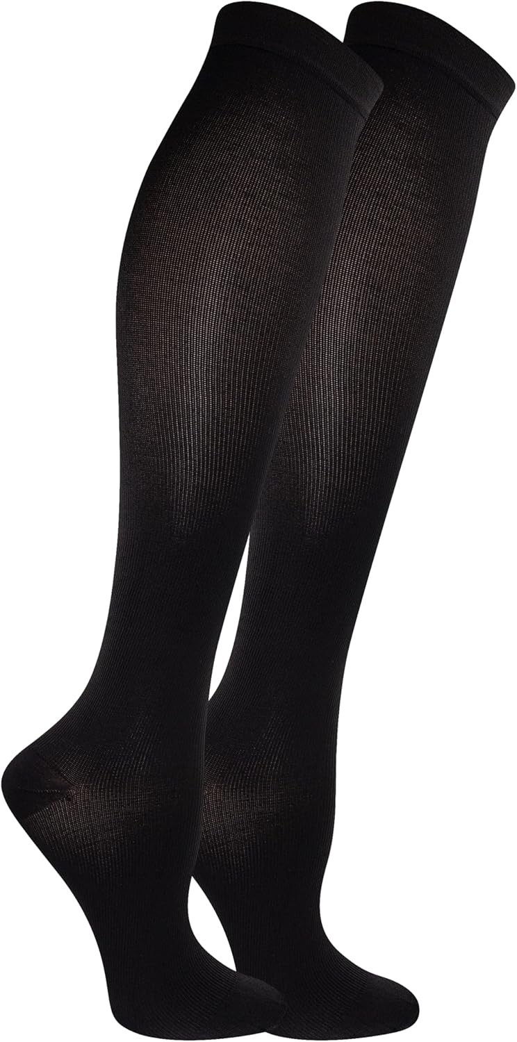 Women’s Graduated Compression Knee High Socks – Perfect for Travel & Daily Wear