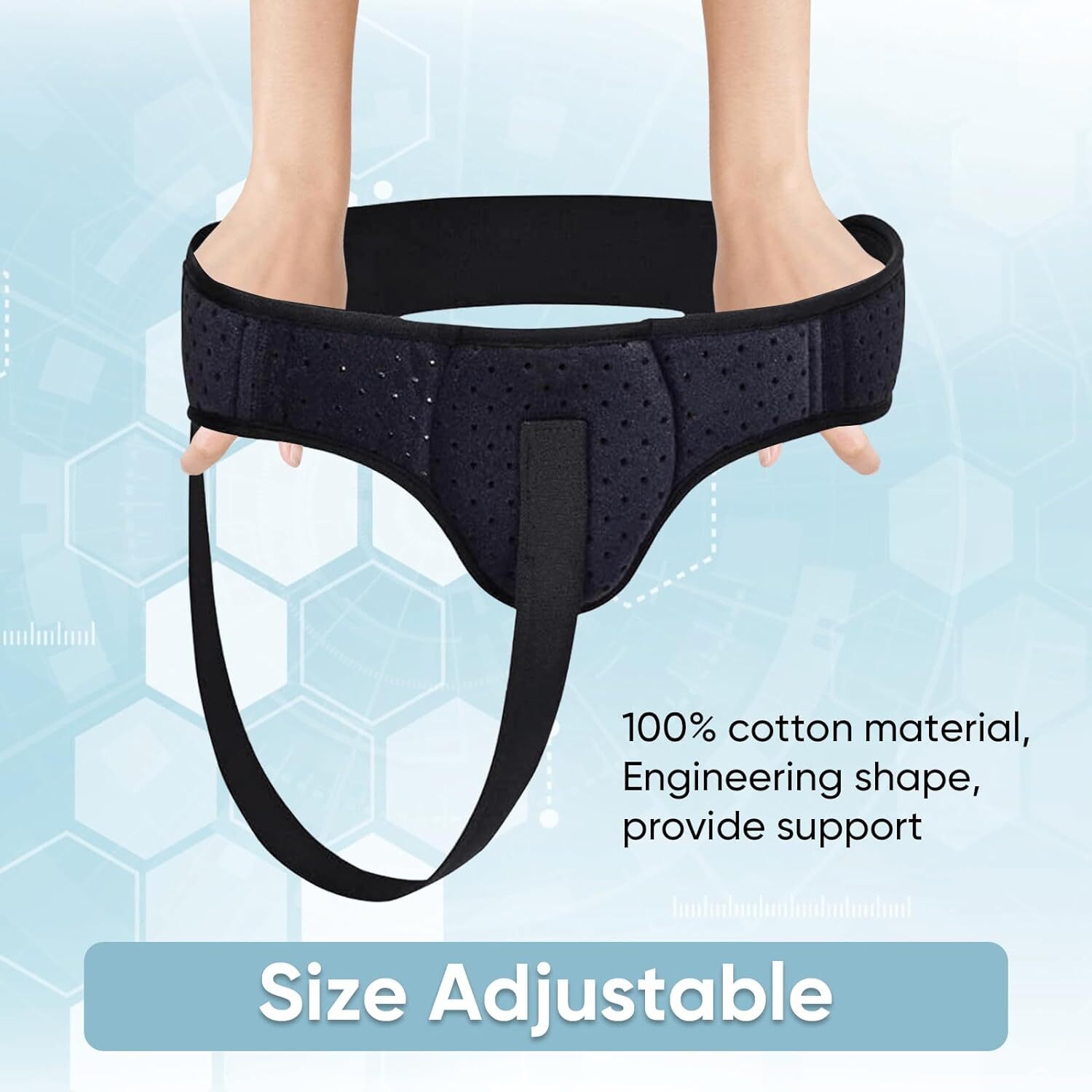 Hernia Support Belt Inguinal Groin For Men Women Hernia Pain Relief Truss Brace