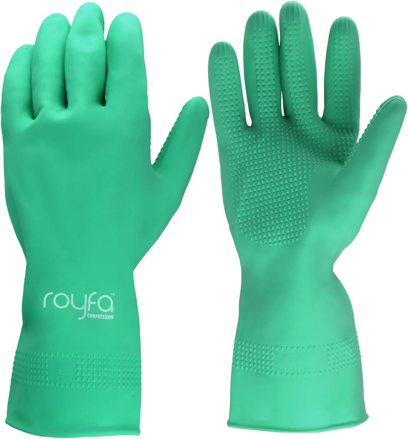 Donning Gloves for Compression Stockings – Gloves Universal Fit with Raised Ridg