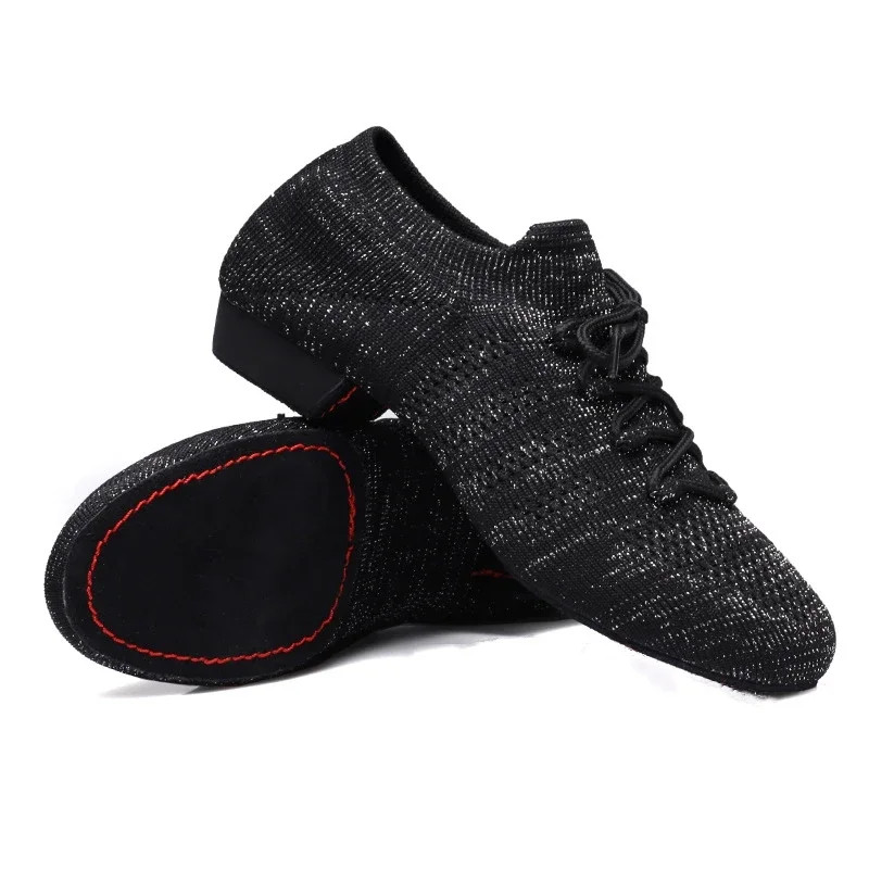 Soft Mesh Low Heel Shoes for Women and Girls, Ballroom Tennis, Latin Training, B