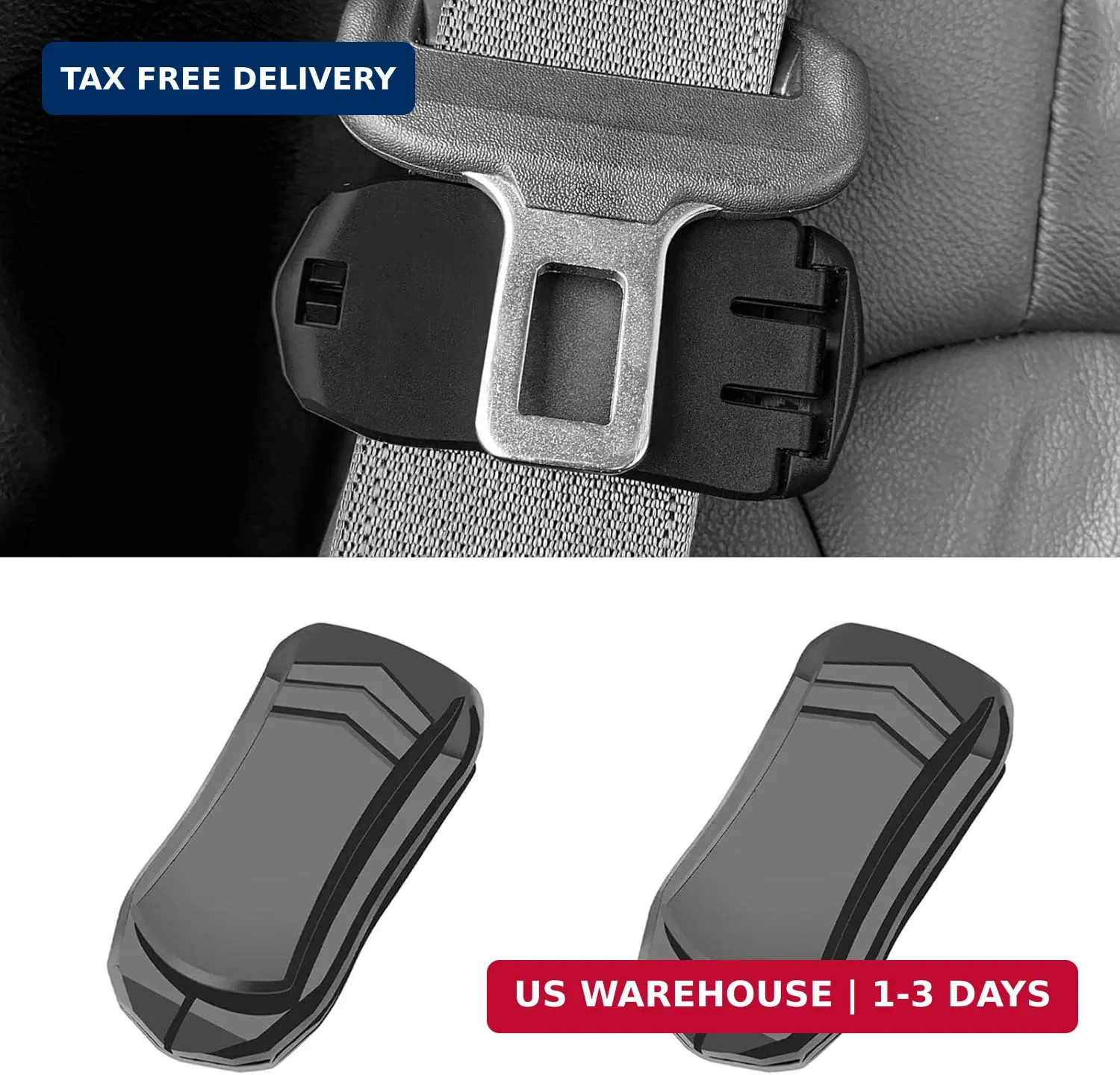 Positioner Clip, Shoulder Belt Adjuster for Neck & Shoulder Comfort, Stopper Cla