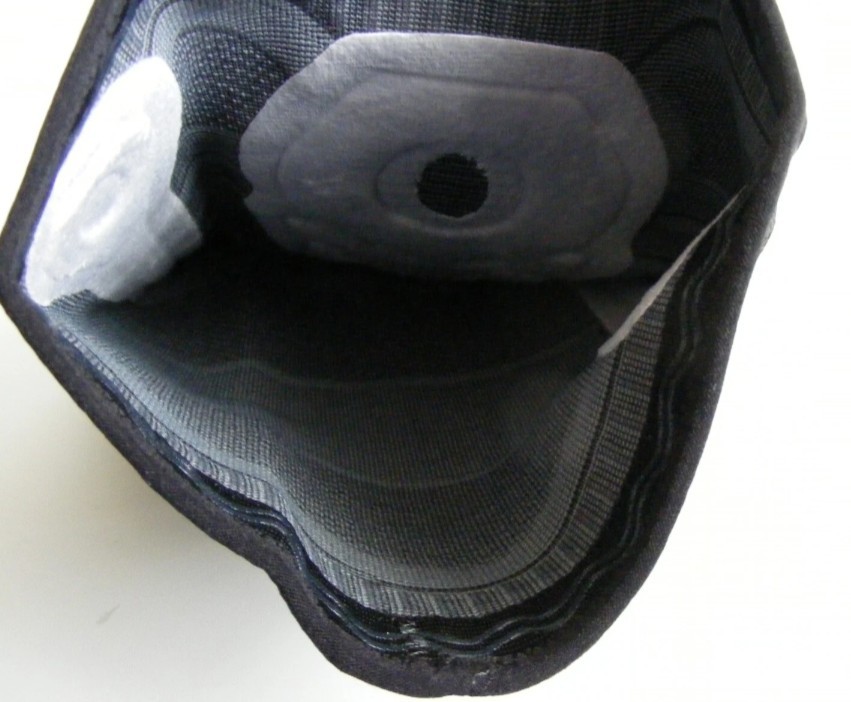 Rokesa Knee Brace Gray Black Knee Compression Sleeve Support Gel Pad XXL