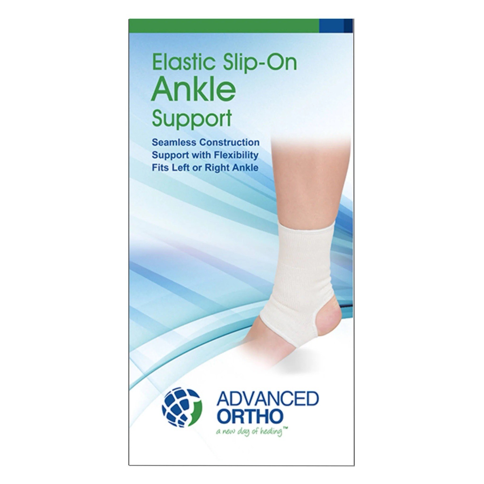 SM Advanced Ortho Elastic Slip-On Ankle Support 8″-9″ Medium #2705