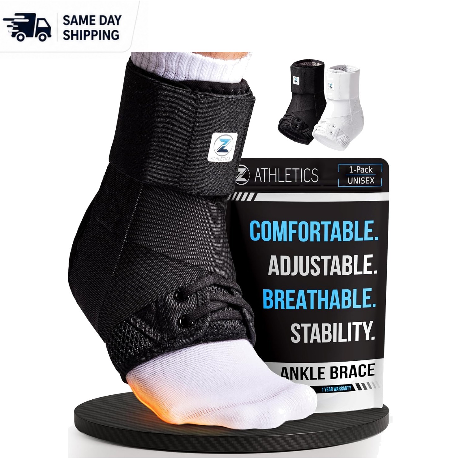 Lace-Up Ankle Brace for Men & Women – Ultimate Support for Sprains & Injuries