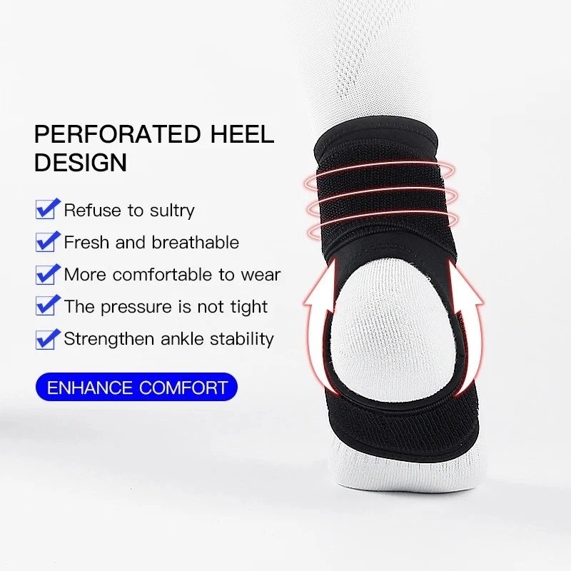 1/2PCS Ankle Brace Compression Support Stabilizer Adjustable Lace up Ankles Sock
