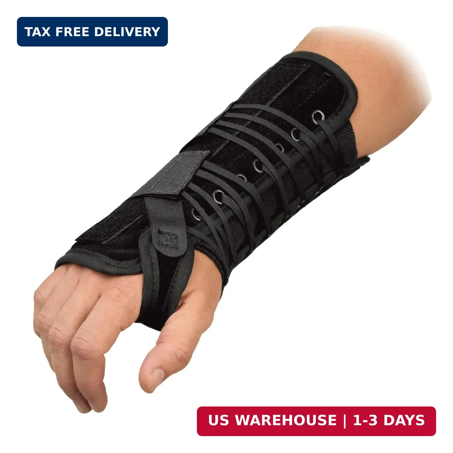 Brace Direct – Breg – Universal Wrist Lacer Support Brace L3908 for Carpal Tunne