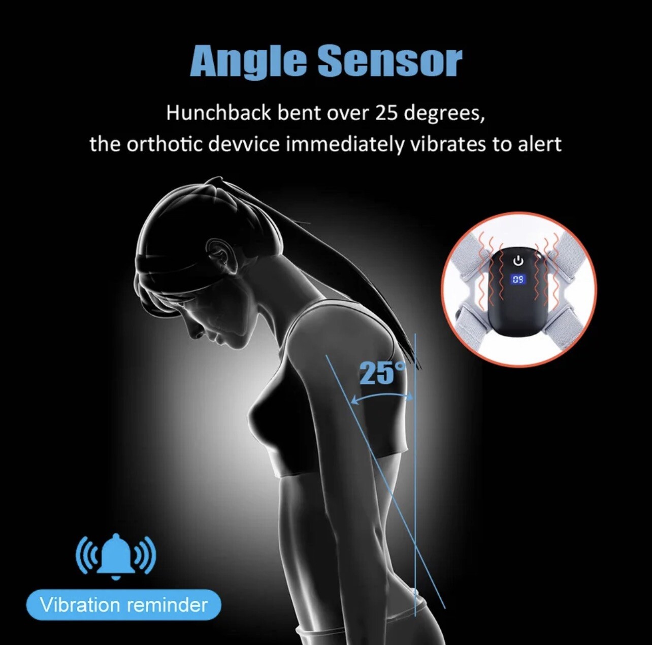 Smart Posture Corrector For Both Adults & Children