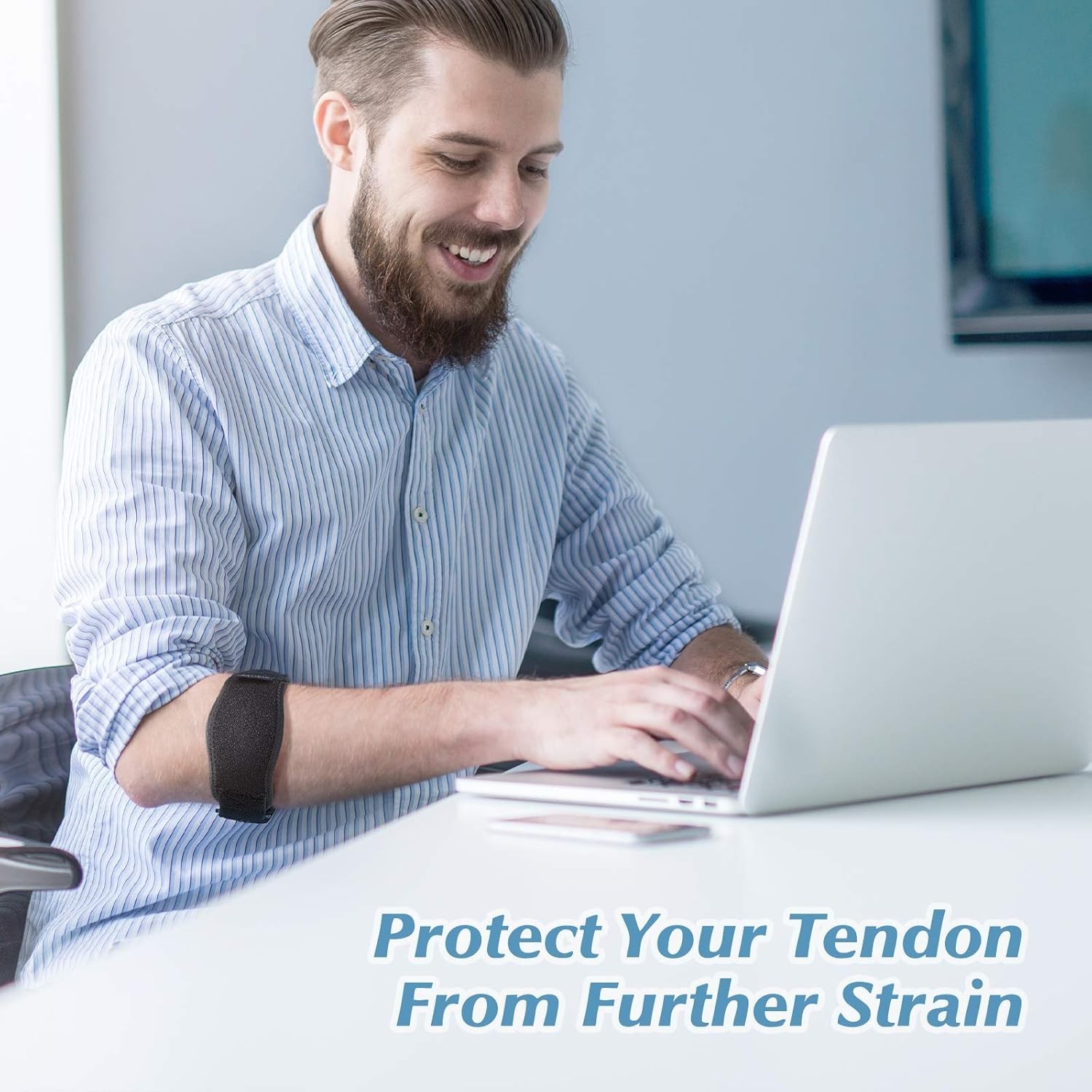 2-Pack Lightweight Elbow Support for Tendonitis & Sports – Unisex Design