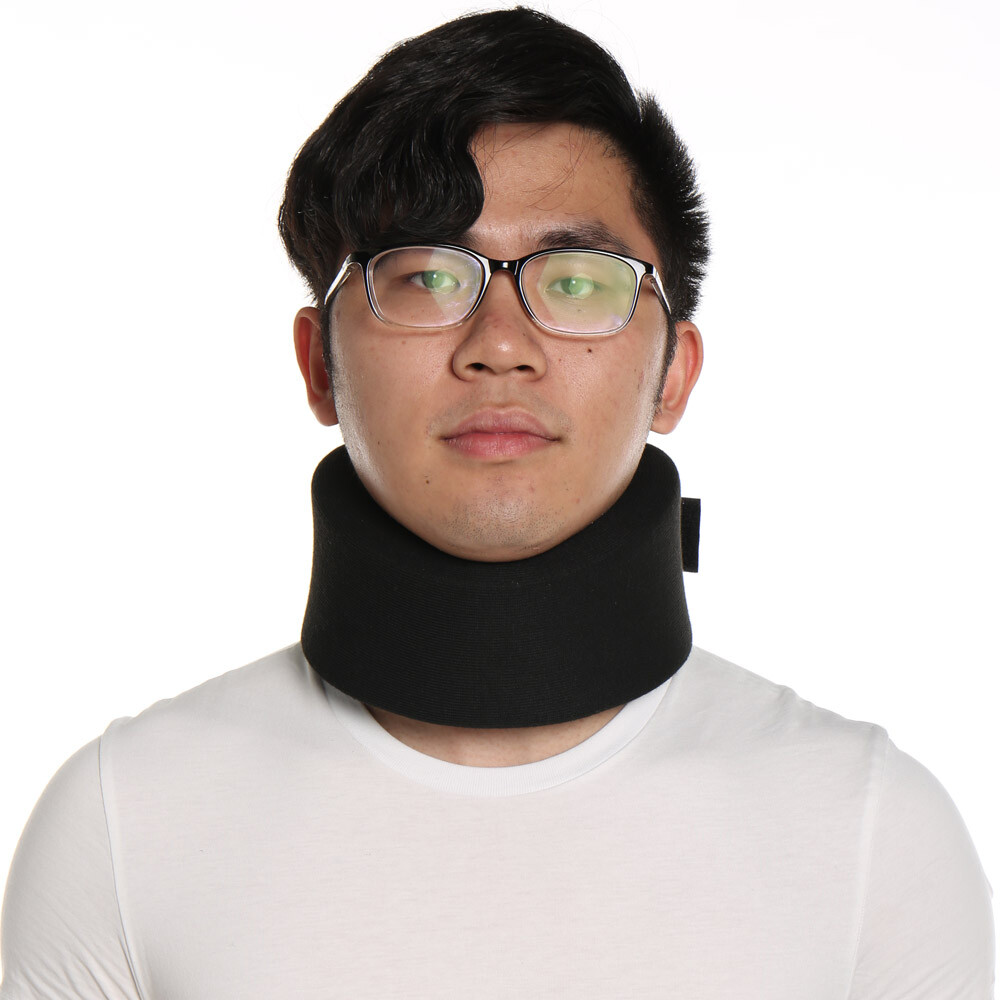 Neck Support Cervical Collar Traction Device Brace Stretch Pain Relief Therapy D