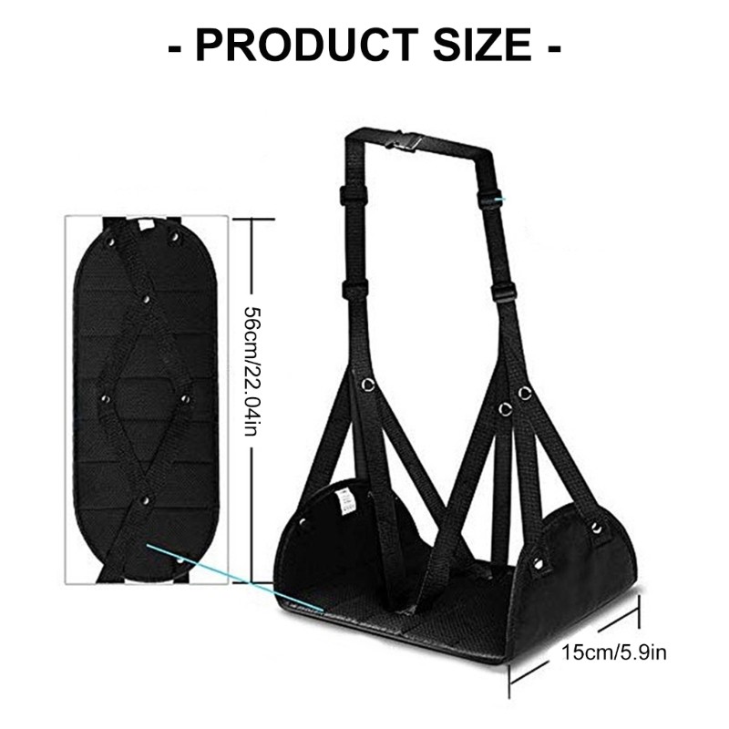 Adjustment Travel Foot Rest Hammock Comfort Support Ergonomic designs for Train