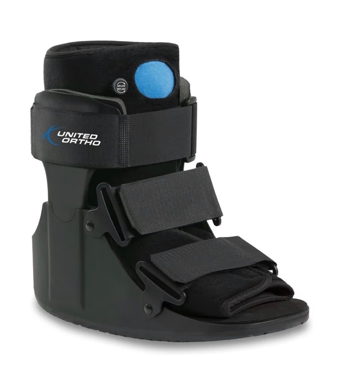 Men’s Black Medical Walking Boot