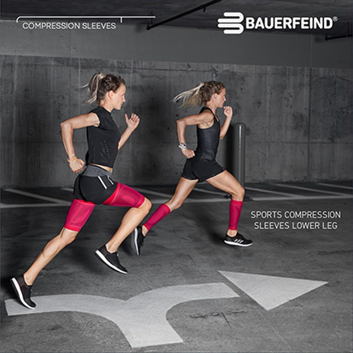 Breathable Leg Compression Sleeves – 1 Pair
