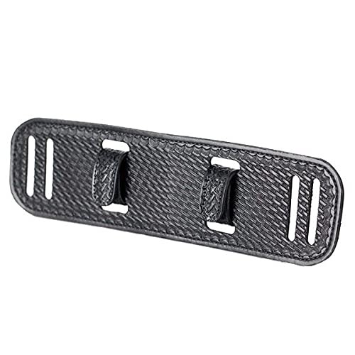 BackUpBrace Duty Belt Back Support Basket Weave Leather Small For waist 32″