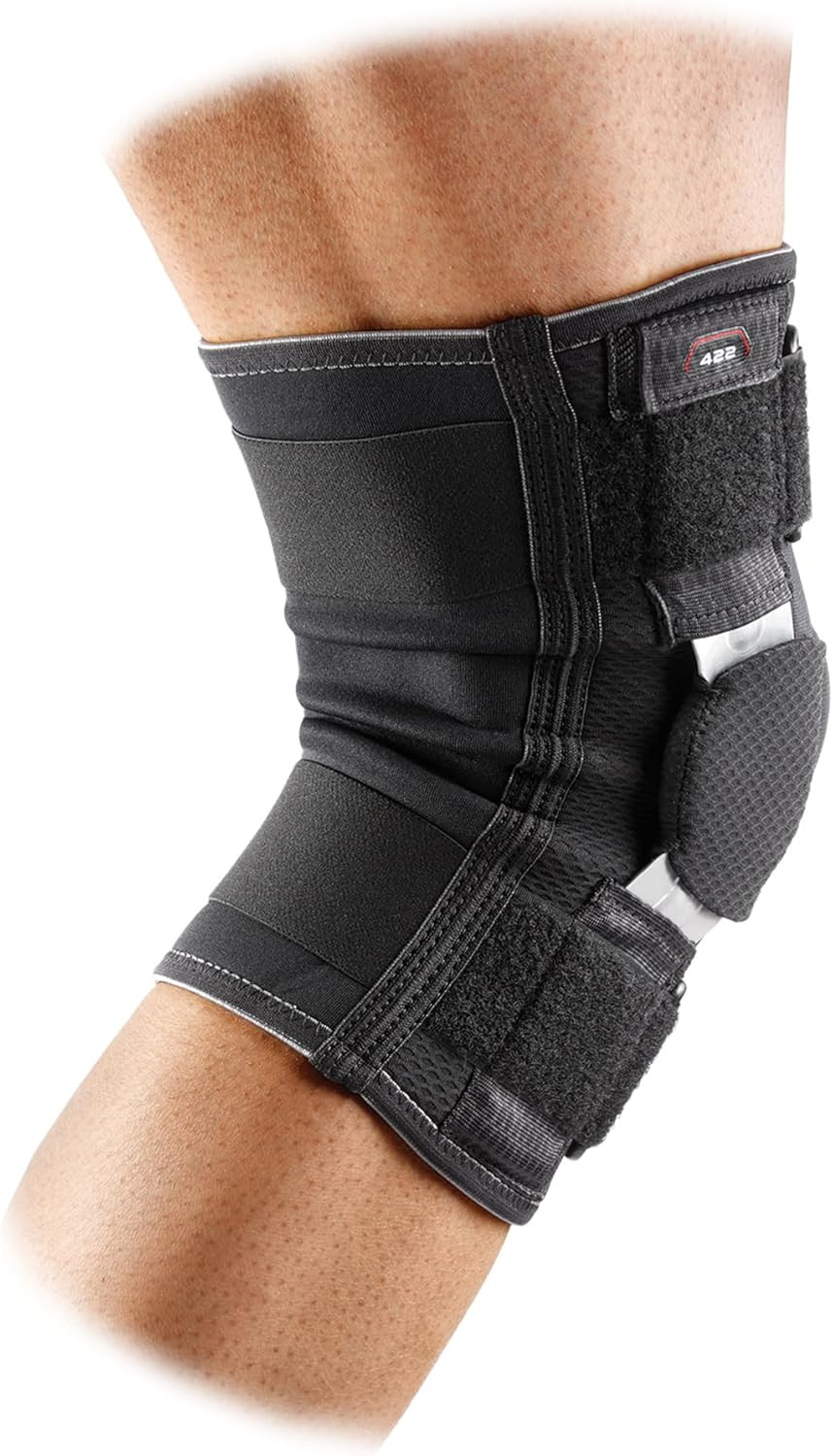 Knee Brace with Hinges for Maximum Support, Pain Relief & Recovery Aid