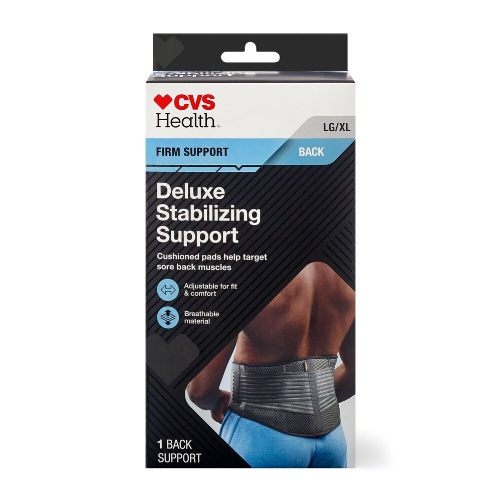 CVS Firm Support Back Deluxe Stabilizing Support, Large/Extra Large