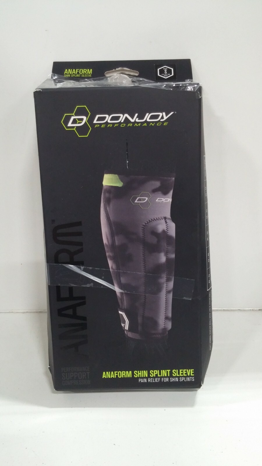 DonJoy Performance ANAFORM Neoprene Shin Splint Compression Sleeve CAMO/SMALL