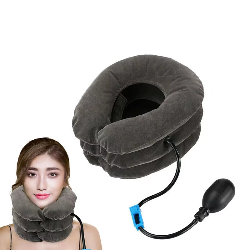 Inflatable Cervical Neck Traction Brace for Pain Relief & Comfort