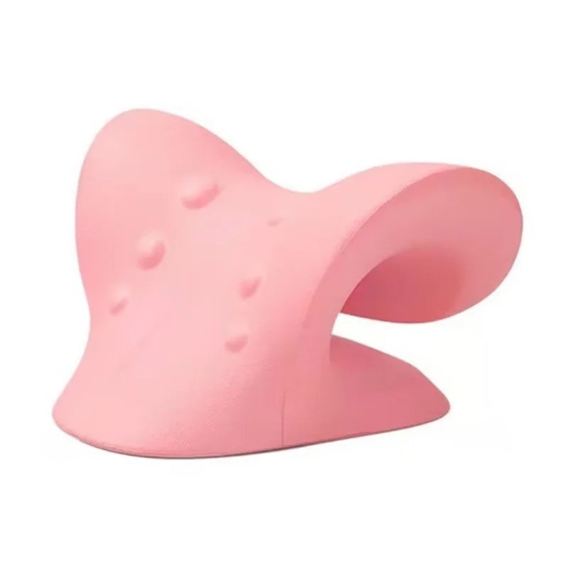 Neck Shoulder Relaxer Cervical Traction Device Chiropractic Pain Relief Pillow