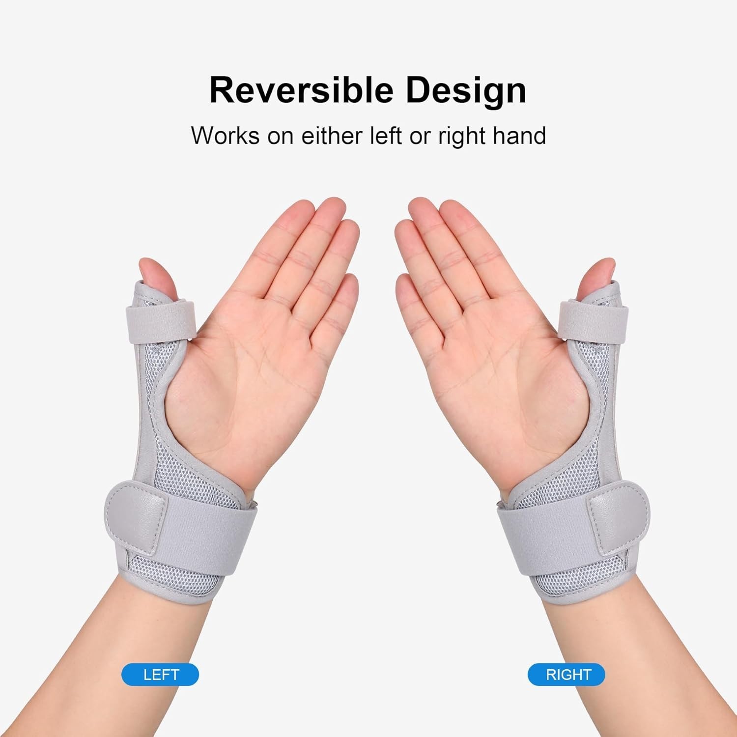 Adjustable and Breathable CMC Joint Brace for Thumb Pain Relief – Universal Fit