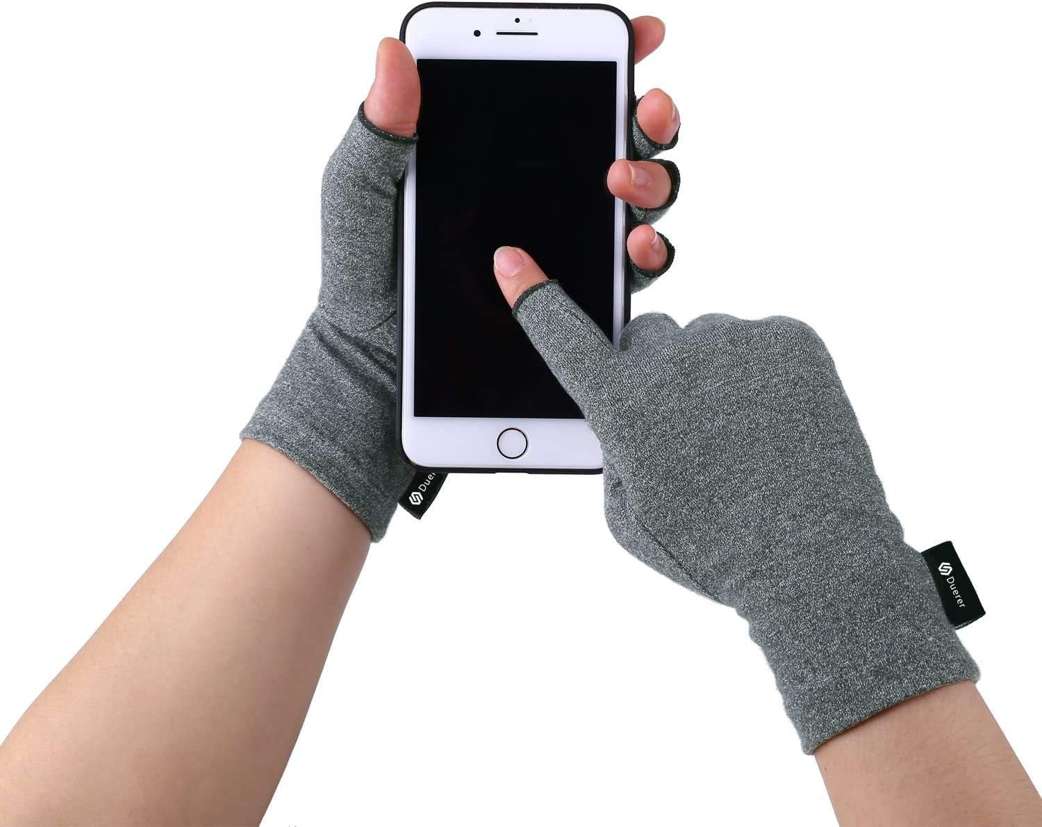 Fingerless Compression Gloves for Arthritis, Carpal Tunnel, and Tendonitis