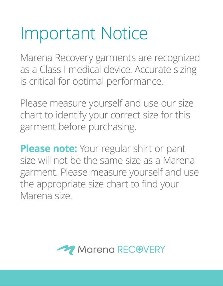 Marena Recovery Mid-Calf-Length Girdle, Step 2 (pull On), Beige, 2XL