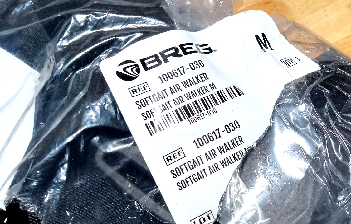 Breg Softgait Air Walker 100617-030 Leg Brace Boot Tall size M