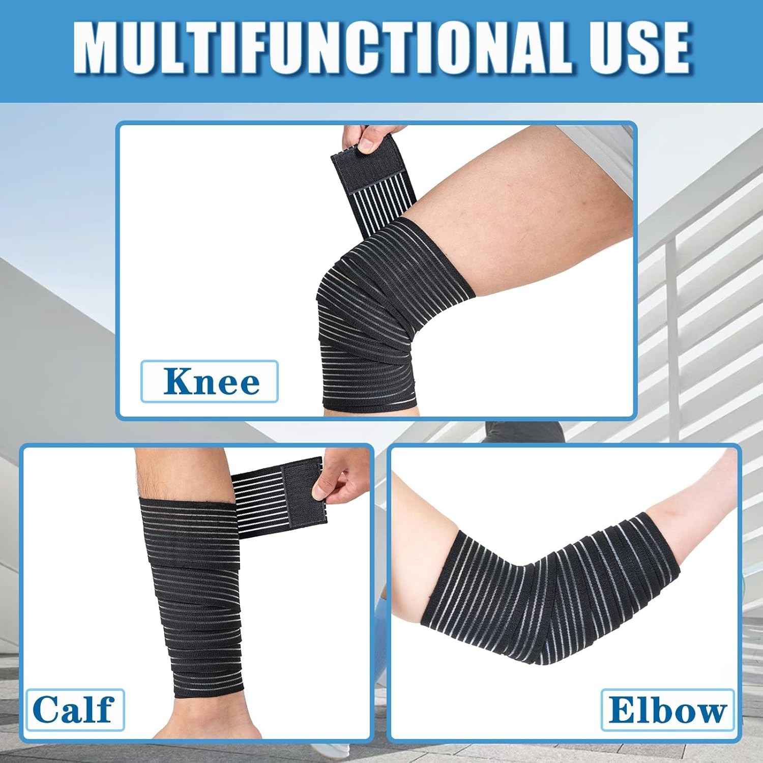Lightweight Adjustable Thigh Wrap for Enhanced Performance & Injury Prevention