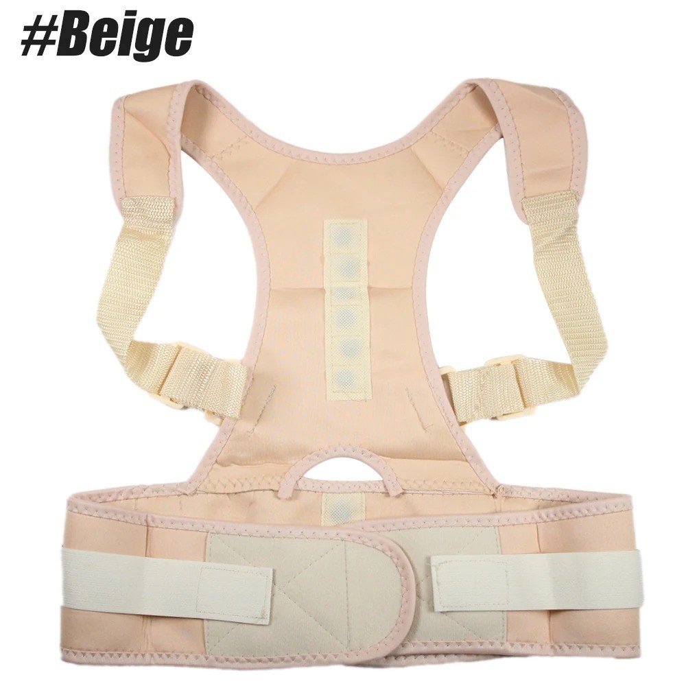 Posture Corrector Support Magnetic Back Shoulder Brace Belt Band For Men Women
