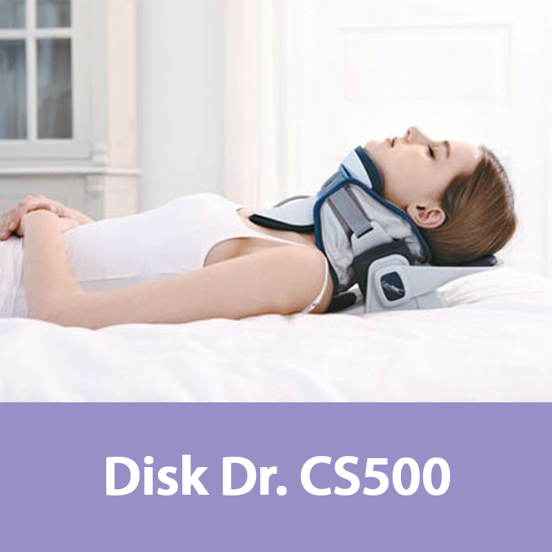 Disk Dr CS500 G2 Inflatable Orthopedic Traction Neck Pain Relief Supine Position
