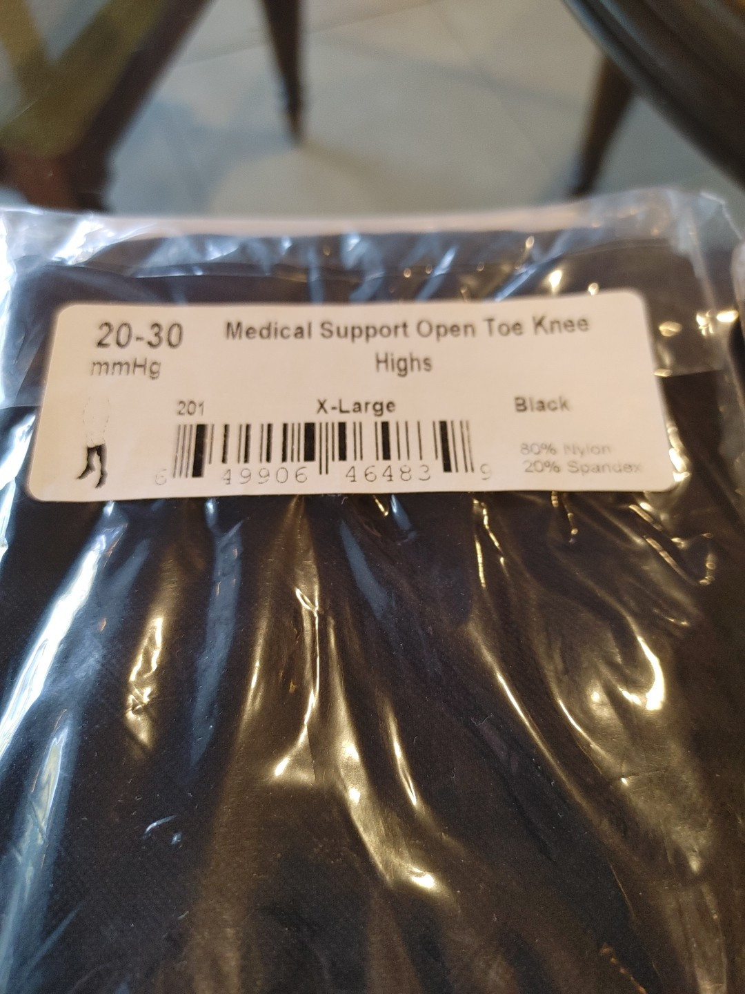 Ames Medical Support Open Toe knee High Compression
