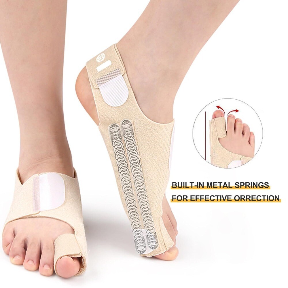 FOSVBEY 1-3Pairs Bunion Corrector for Women Men Orthopedic Hallux Valgus Splint