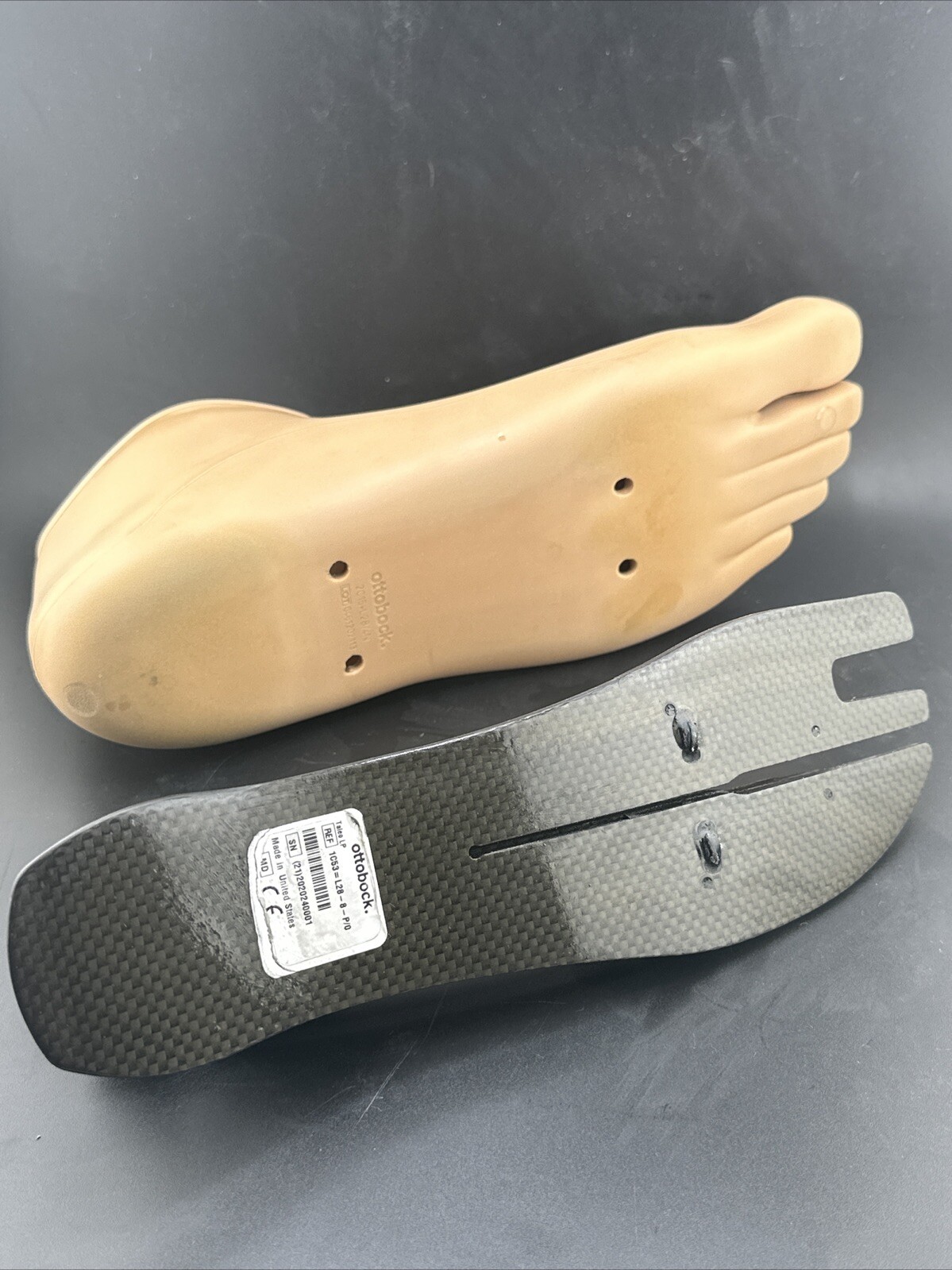 Ottobock Otto Bock Taleo LP 1C53 Prosthetic Foot. Size 28. Category 8. Left