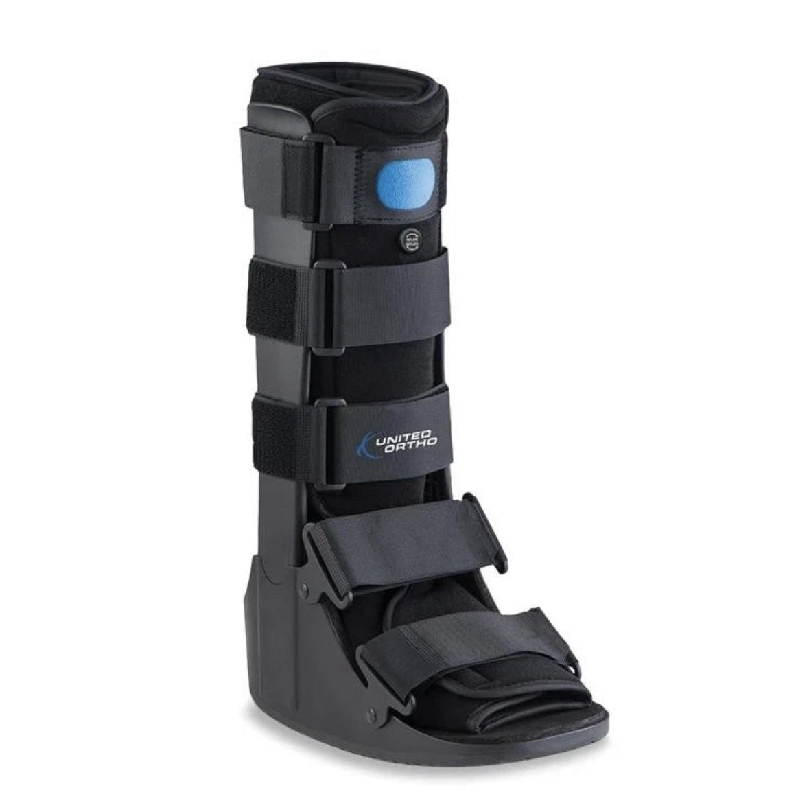 United Ortho Air Cam Walker Fracture Boot, Medium, Black Long Tall Top SHIP FAST